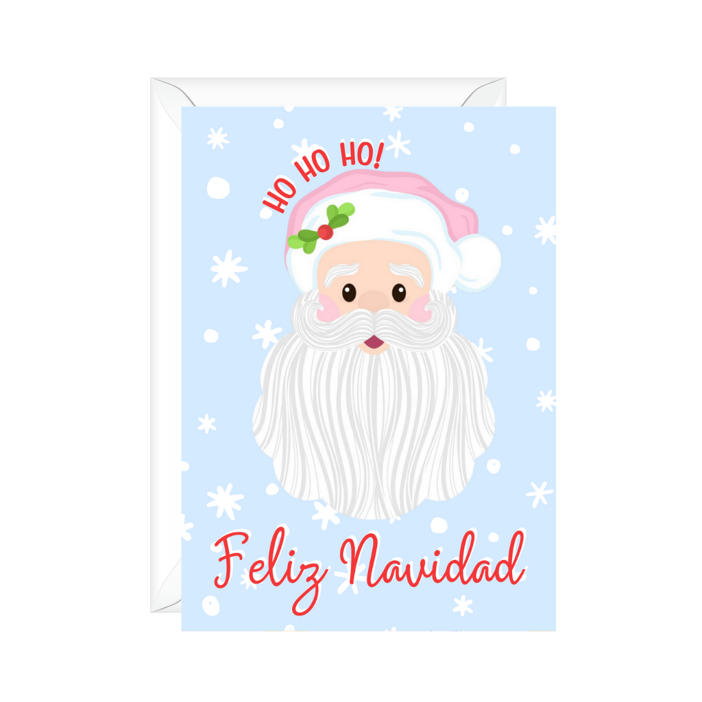 Spanish Feliz Navidad Santa